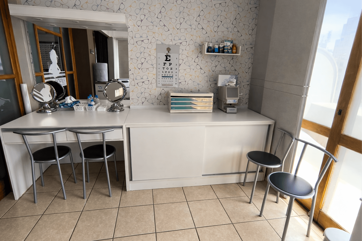 Ambiente da Óptica Grillo