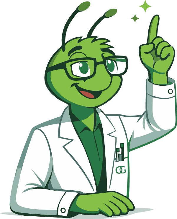 Mascote institucional da Óptica Grillo